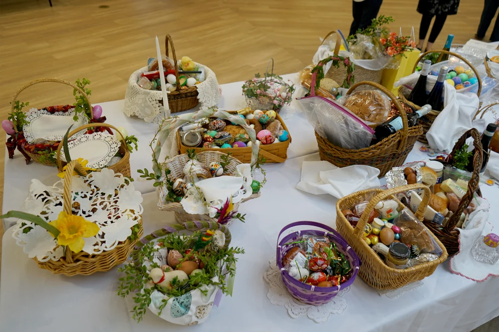 2025 Easter Food Basket Blessing