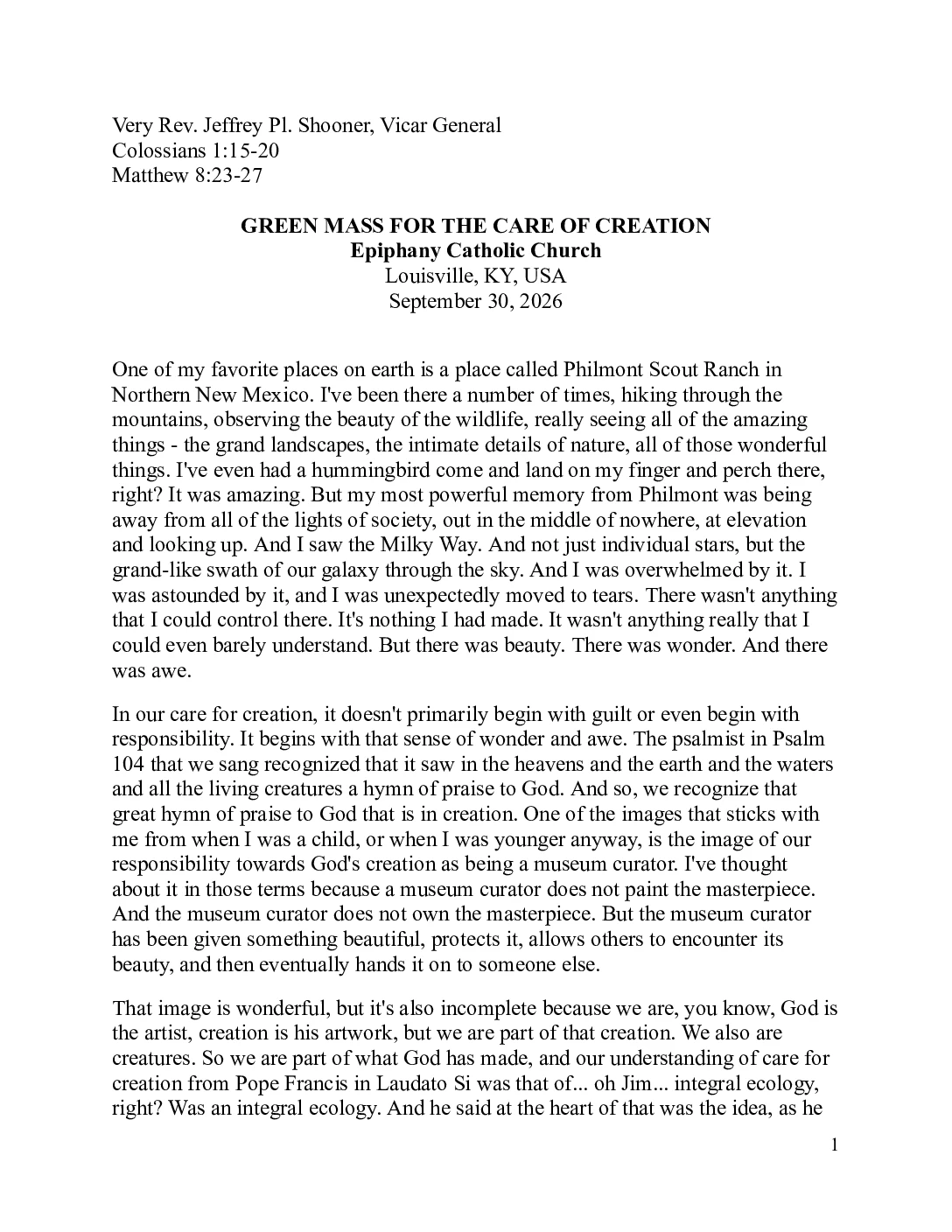 Rev. Toan Do – September 30, 2026